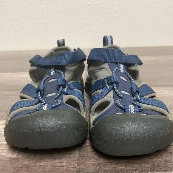 KEEN Boys Venice Blue Hiking Sports Sandals Waterproof Comfort' Size 1 - Picture 10 of 14